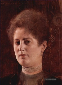 Gustave Klimt Werke - Porträt einer Dame 2 Gustav Klimt